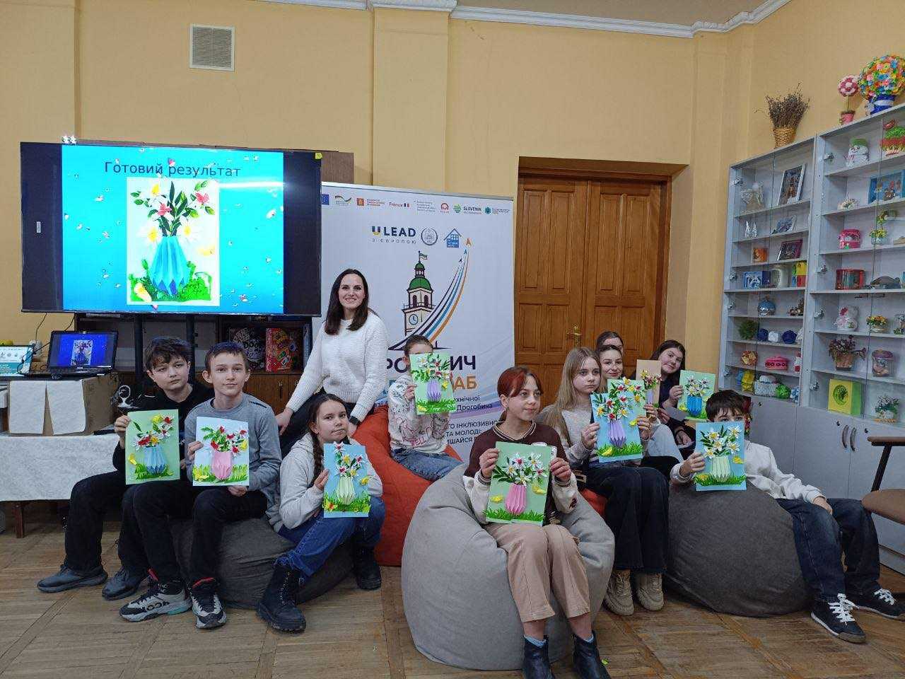 Воркшоп з оригамі та паперопластики 