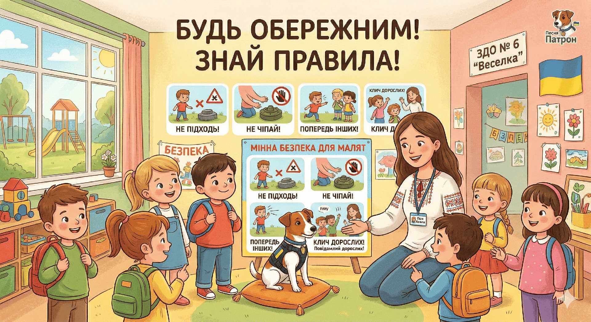 Безпека понад усе ! (мінна безпека)