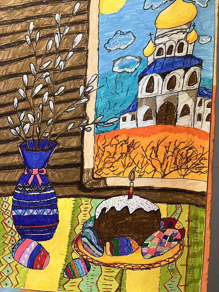 Великодня виставка малюнків