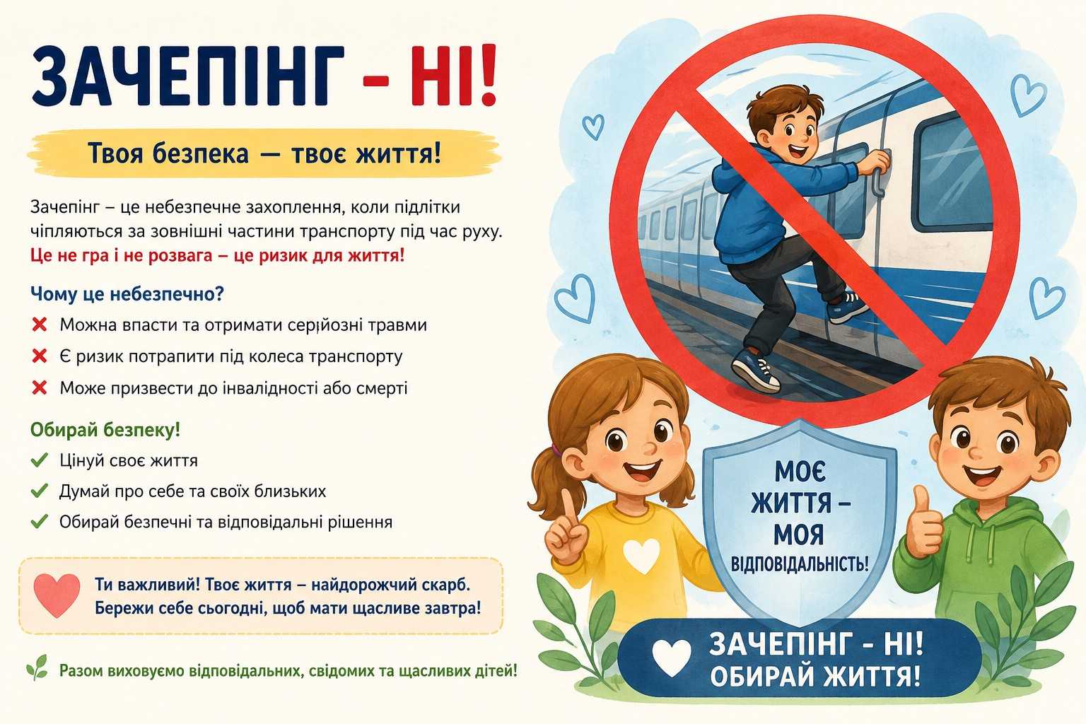 ЗАЧЕПІНГ - НІ!