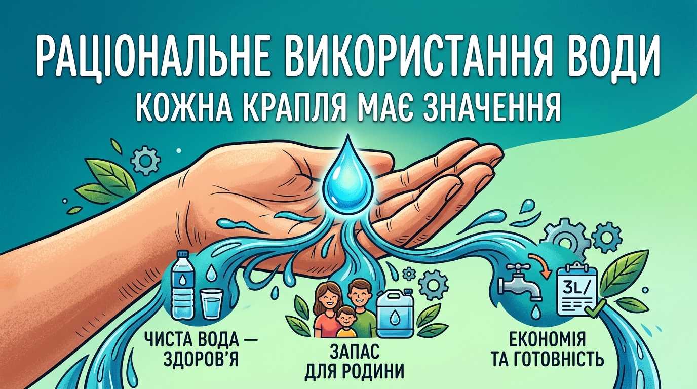 Безпечне поводження з водою